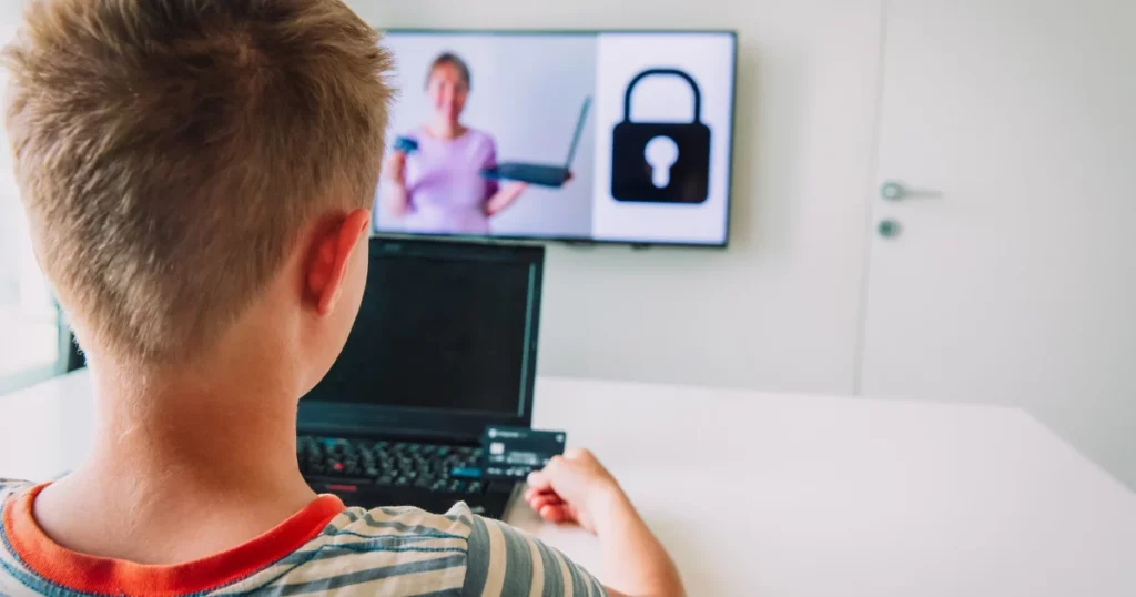 What are five Internet safety tips for kids